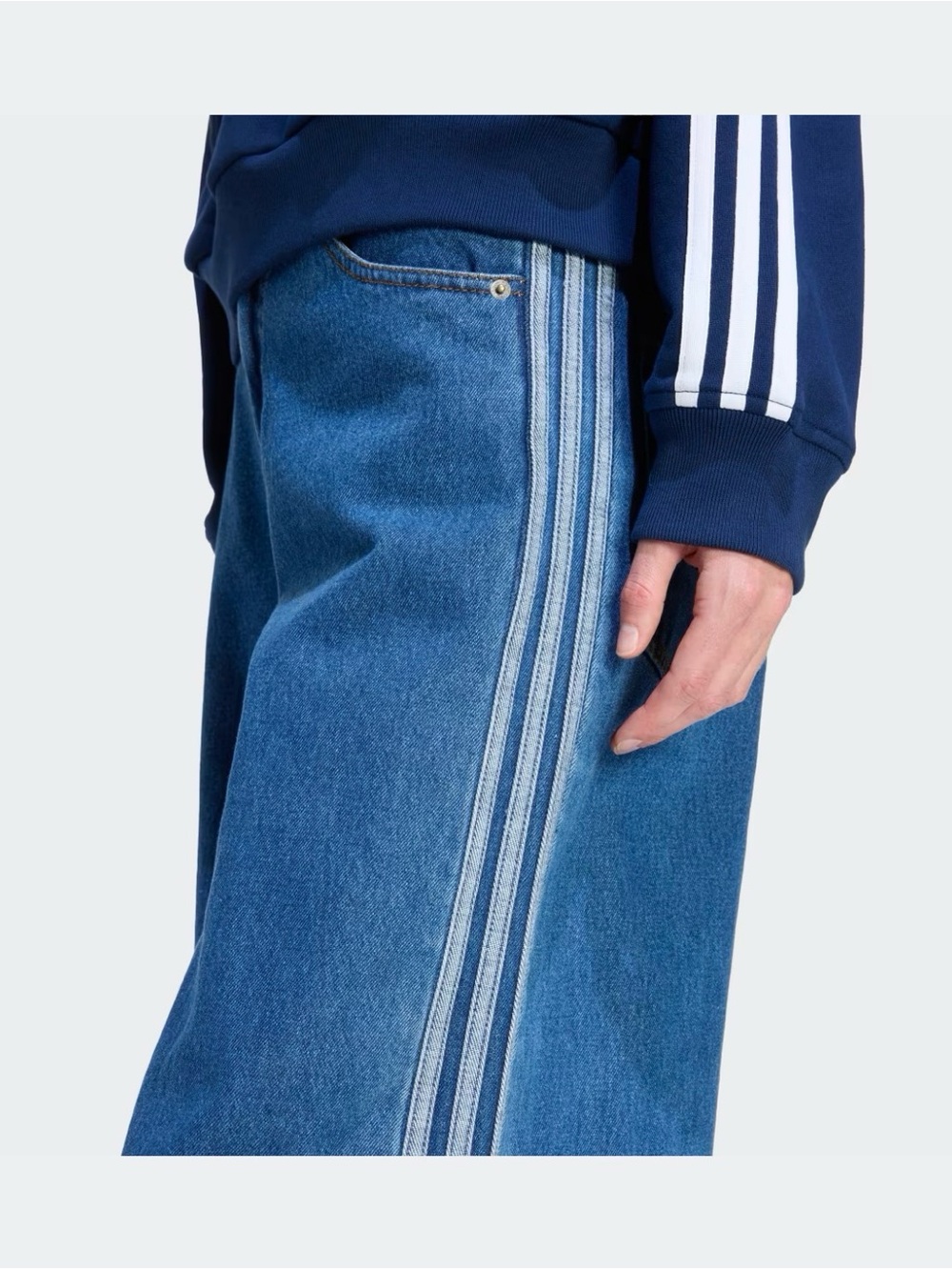 Adidas Firebird Adilenium Track Pant Denim